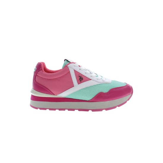 U.S. Polo Assn Niedrig geschnittener Sneaker im Casual-Stil - Rosa - Image 1