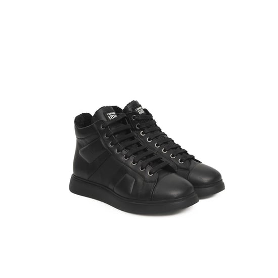 Herren Leder High-Top Sneakers - Image 3