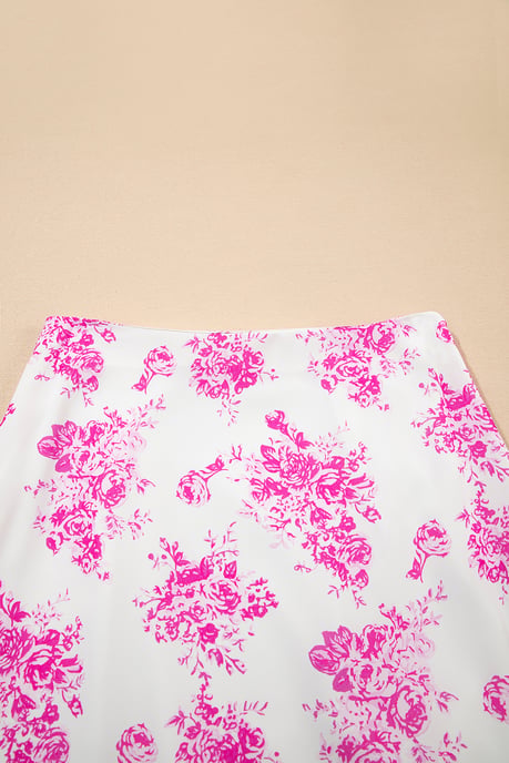Blumen-Rüschenshirt Midi-Rock - Image 6