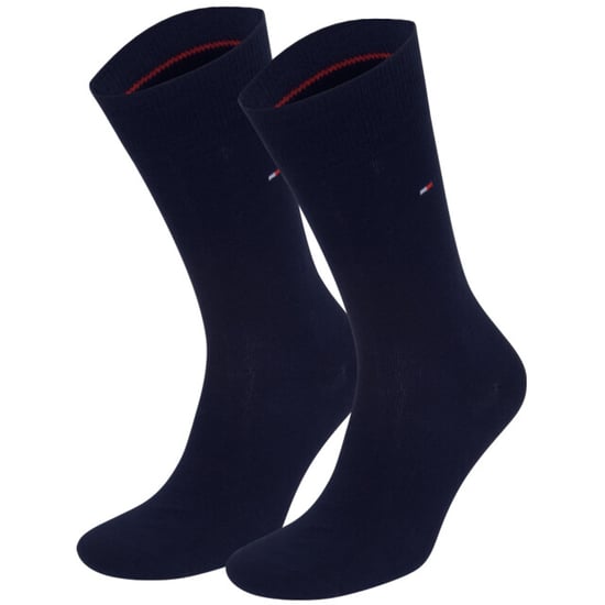 Kaufen Sie Tommy Hilfiger 2er-Pack Klassische Hohe Herrensocken In Marineblau - Image 2