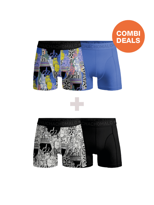 Muchachomalo Herren Boxershorts – 2+2 Stück – Herren Unterhosen - Image 1