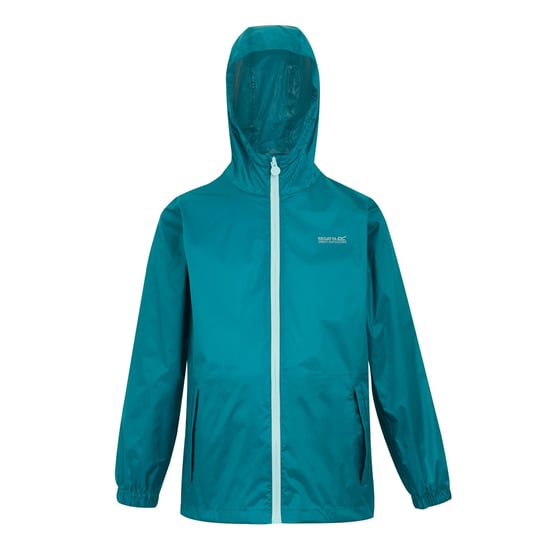Regatta Great Outdoors Kinder Pack It Jacke III, wasserfest (Pfauenblau/Eisiges Morgenblau) - Image 1