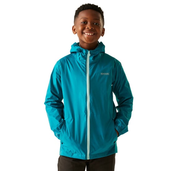 Regatta Great Outdoors Kinder Pack It Jacke III, wasserfest (Pfauenblau/Eisiges Morgenblau) - Image 4