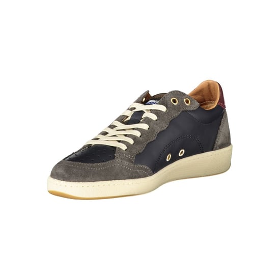 Niedrigprofil-Leder-Suede-Sneaker - Image 3