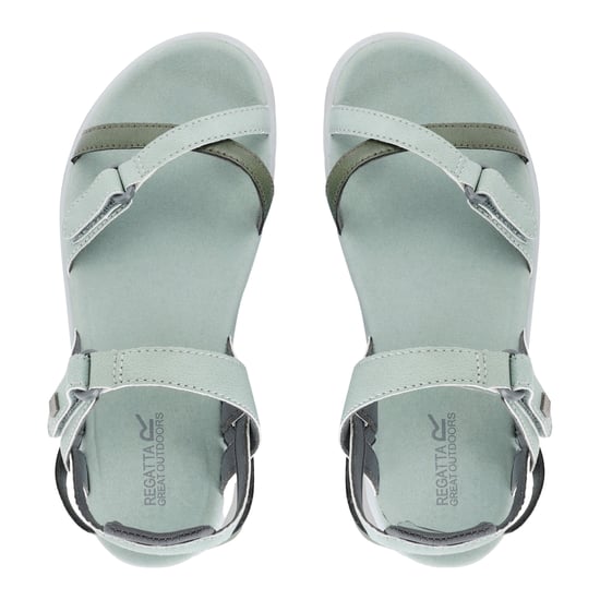 Regatta Great Outdoors Damen Sandalen Lady Santa Cruz (Gletschergrün/Vierblättriges Kleeblatt) - Image 5