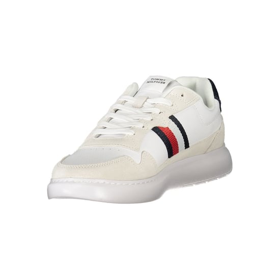 Tommy Hilfiger Weiße Leder Herren Sneaker - Image 3