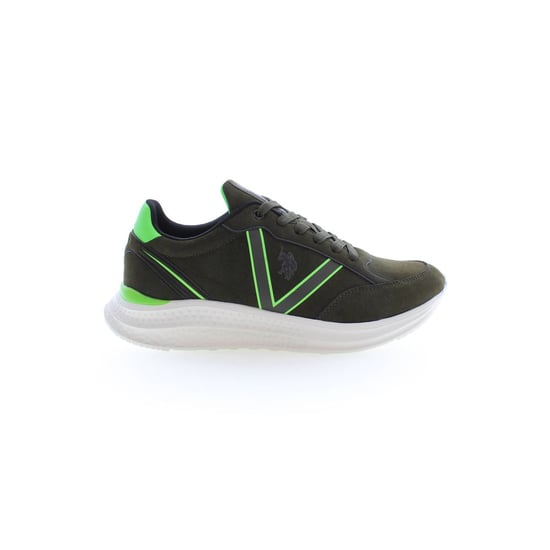 U.S. POLO ASSN. Grüner Polyester Herren Sneaker - Image 1