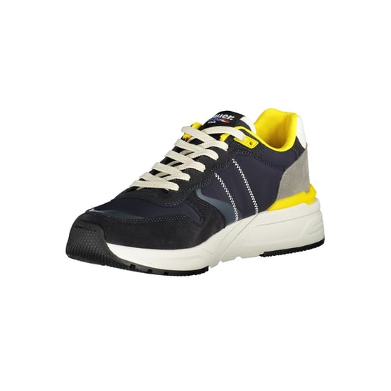 Blauer Blue Polyester Herren Sneaker - Image 3