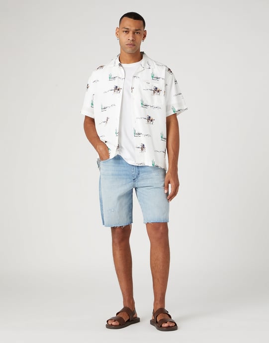 Wrangler - RESORT SHIRT WORN IN WHITE - Image 3