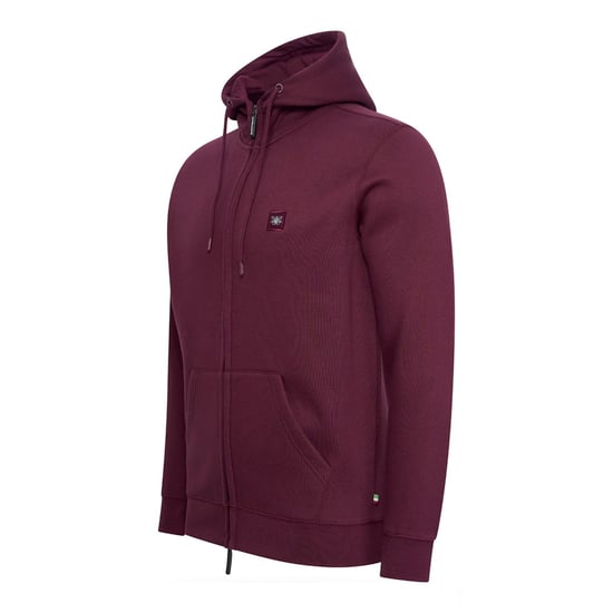 Fleece Zip Hood von Cappuccino Italia in der farbe Rot und in größe S. - Image 1