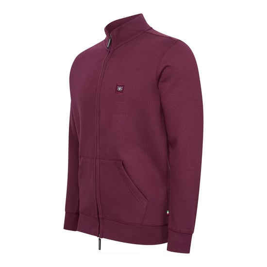 Fleece Zip Jack von Cappuccino Italia in der farbe Rot und in größe XXL. - Image 1