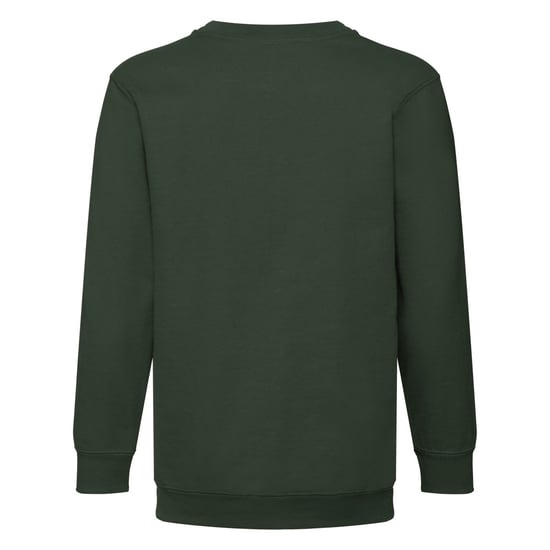 Fruit of the Loom - "Premium" Sweatshirt für Kinder angesetzte Ärmel (Flaschengrün) - Image 2