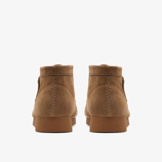 Clarks Originals WallabeeEVO BT Dunkelsand Wildlederstiefel - Image 6