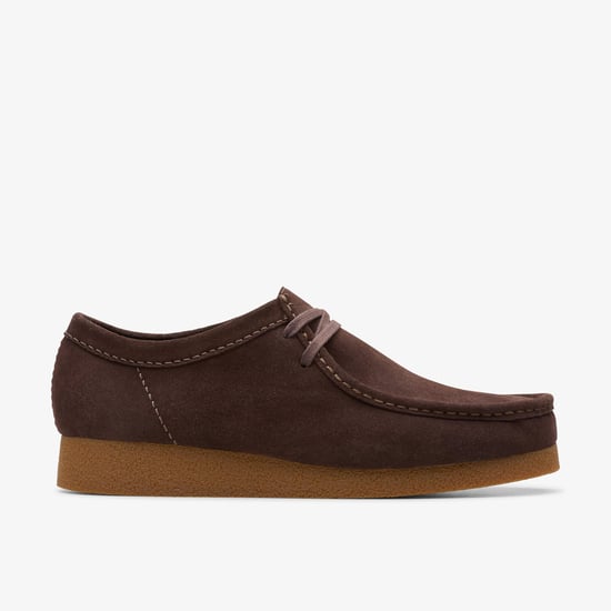 Clarks Originals WallabeeEVO Dunkelbraune Wildlederschuhe - Image 1