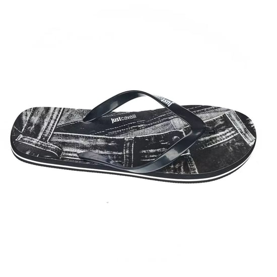 Denim-Print Flip-Flops Ju22576 - Image 1