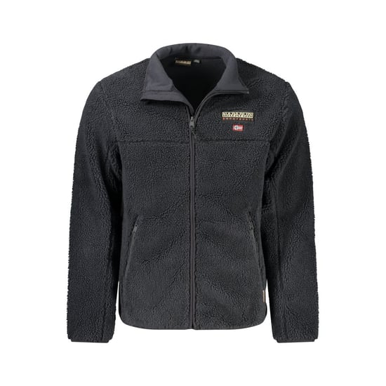 Borg Fleece-Jacke mit Reißverschluss und hohem Kragen - Image 1