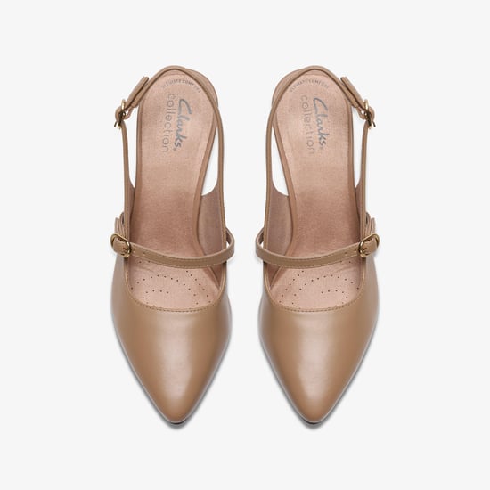Kataleyna Ruby Warm Beige Leder Schuhe - Image 5