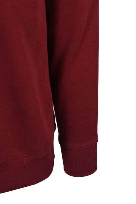 Gant Reg Shield Half Zip Sweat Plumped Red - Image 4