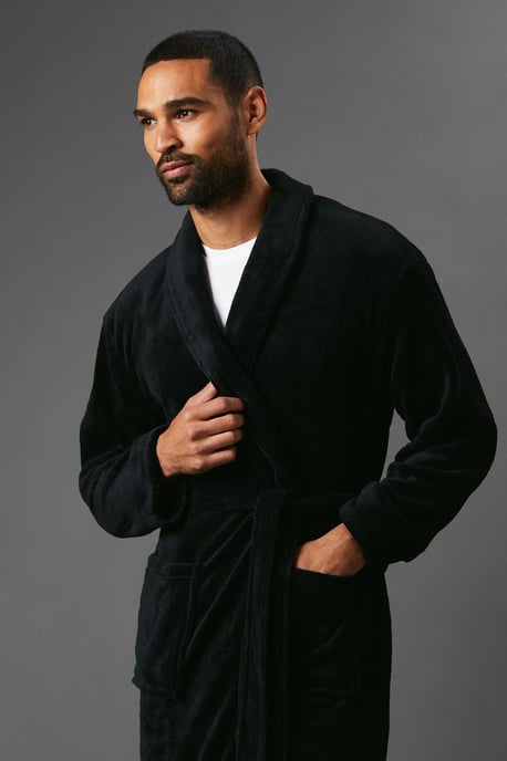 Mens Shawl Collar Robe - Image 2