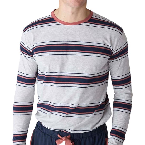 JJB12 Langärmeliger Schlafanzug aus Baumwolle für Männer - Image 2