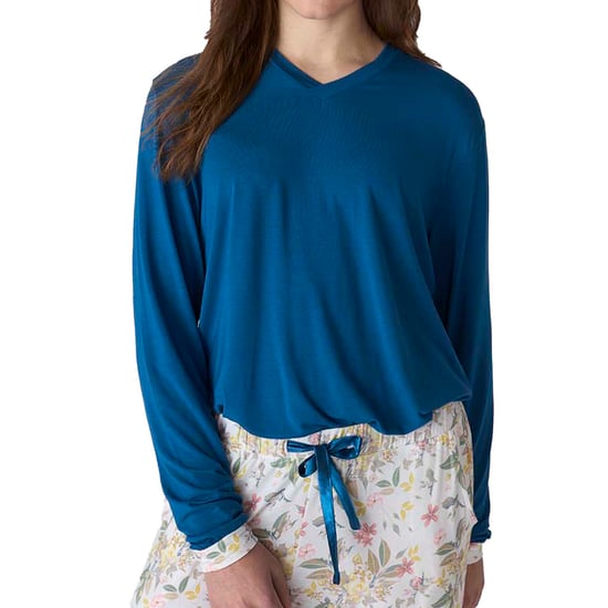JJBFP0400 Langärmeliger Schlafanzug aus Baumwolle für Damen - Image 3