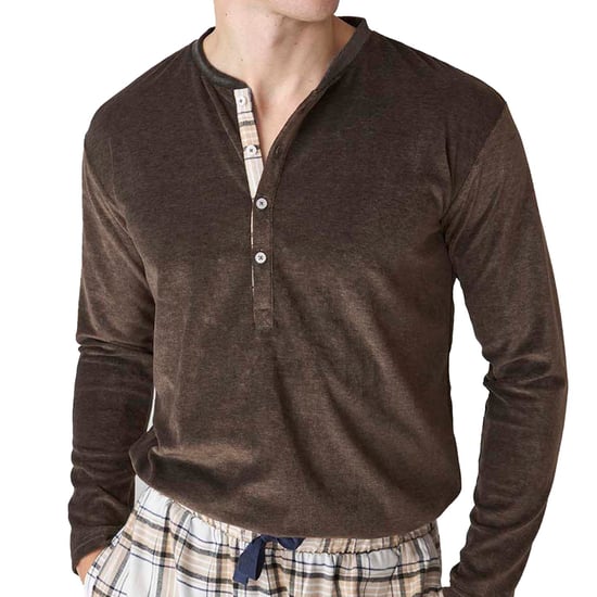 JJBFP5202 Langärmeliger Schlafanzug aus Samt für Männer - Image 2