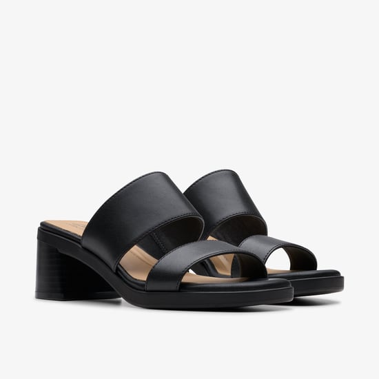 Jaylan Dusk Schwarze Leder-Sandalen - Image 5