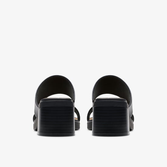 Jaylan Dusk Schwarze Leder-Sandalen - Image 6