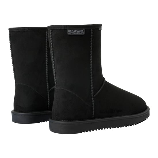 Regatta - Damen Winterstiefel "Risely", Wasserfest (Schwarz) - Image 2