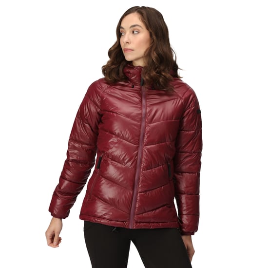 Regatta - "Toploft III" Steppjacke für Damen (Burgunderrot/Mittelgrau) - Image 3