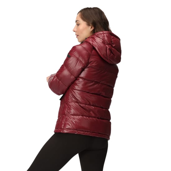 Regatta - "Toploft III" Steppjacke für Damen (Burgunderrot/Mittelgrau) - Image 4