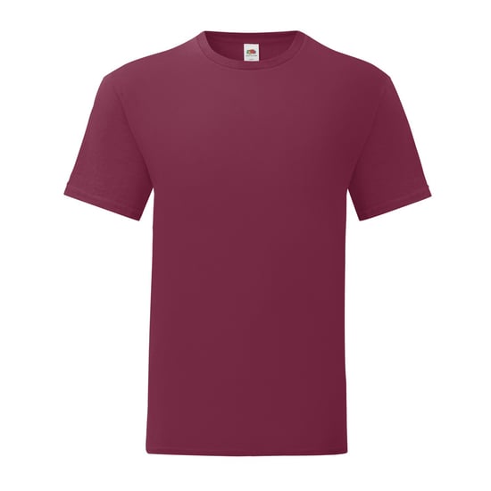 Fruit of the Loom - "Iconic" T-Shirt für Herren/Damen Unisex (Burgunderrot) - Image 1