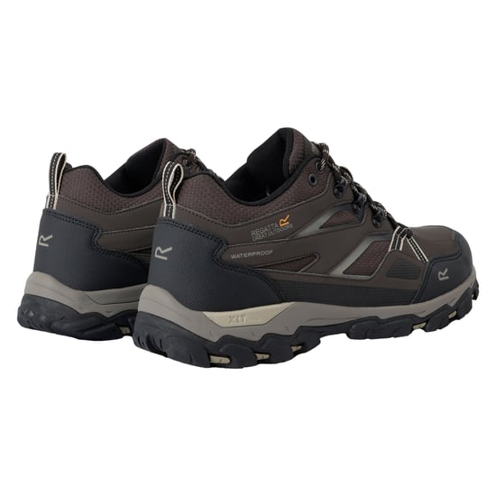 Regatta - Herren Wanderstiefel "Holcombe 3" (Schwarzbraun/Goldbraun) - Image 2