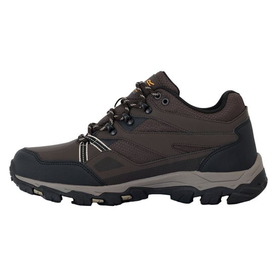 Regatta - Herren Wanderstiefel "Holcombe 3" (Schwarzbraun/Goldbraun) - Image 3