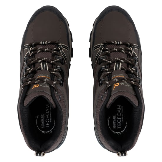 Regatta - Herren Wanderstiefel "Holcombe 3" (Schwarzbraun/Goldbraun) - Image 5