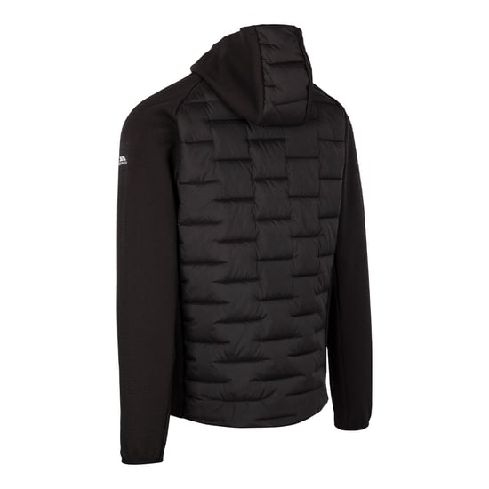 Trespass Herren Heber Hybrid Hoodie (Schwarz) - Image 2