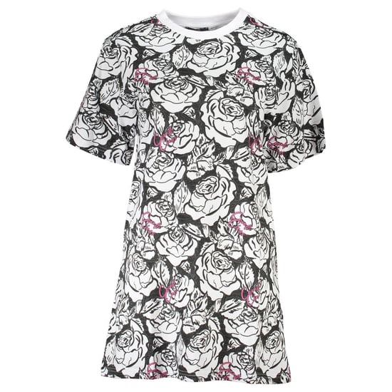 Blumen-Rosen-Druckkleid - Image 1