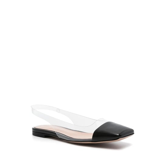 Gianvito Rossi Plexi Slingback-Flats - Image 2