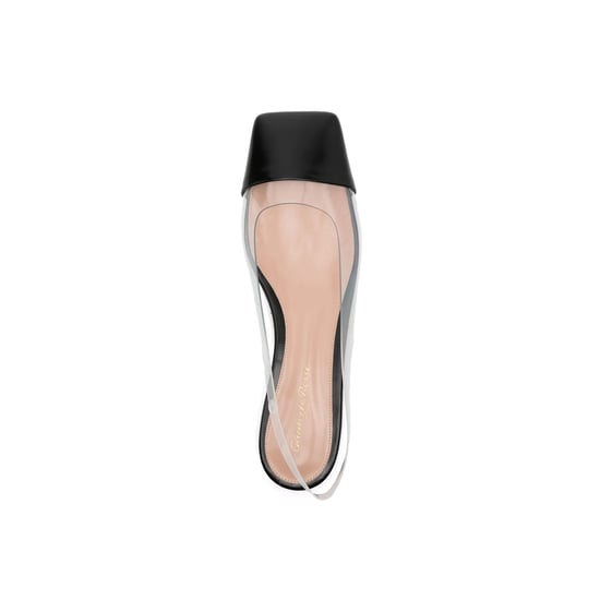 Gianvito Rossi Plexi Slingback-Flats - Image 4