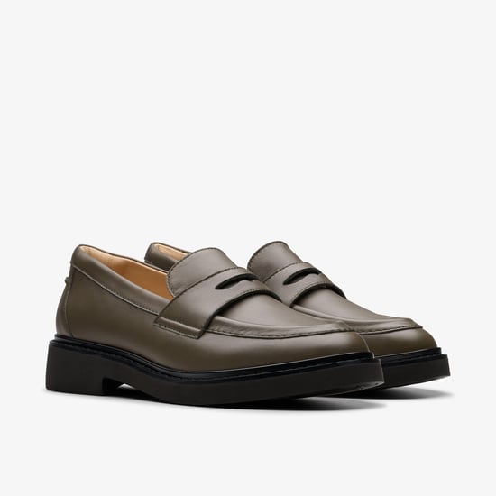 Splend Edge Dunkelolivene Lea Schuhe - Image 4