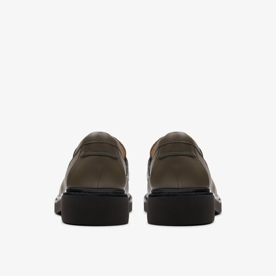 Splend Edge Dunkelolivene Lea Schuhe - Image 5