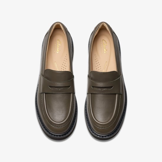 Splend Edge Dunkelolivene Lea Schuhe - Image 6