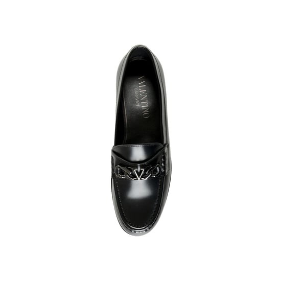 Valentino Garavani Leder Slipper - Image 3