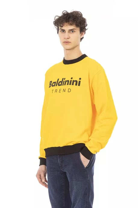 Gelbes Rundhals-Sweatshirt - Image 3