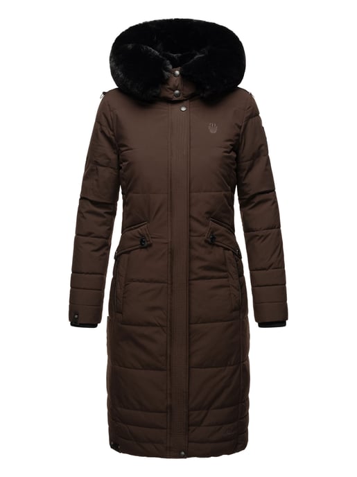 Navahoo Damen Winterjacke Fahmiyaa – Lang, Warm & Funktional mit Kapuze - Image 2