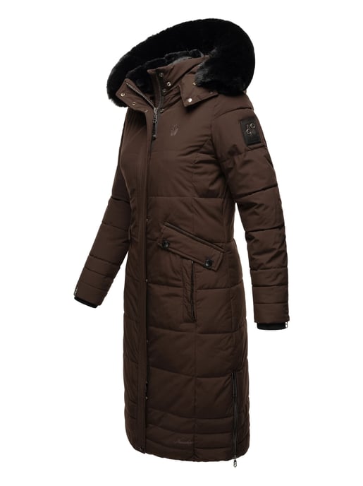 Navahoo Damen Winterjacke Fahmiyaa – Lang, Warm & Funktional mit Kapuze - Image 3