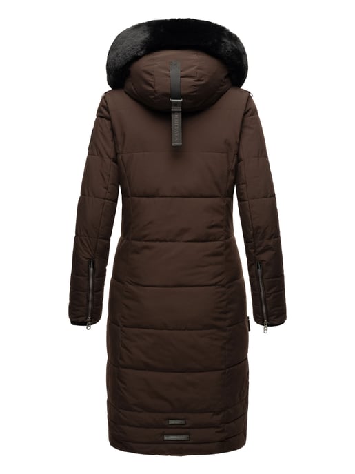 Navahoo Damen Winterjacke Fahmiyaa – Lang, Warm & Funktional mit Kapuze - Image 4