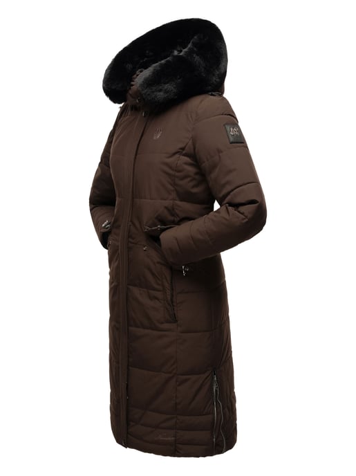 Navahoo Damen Winterjacke Fahmiyaa – Lang, Warm & Funktional mit Kapuze - Image 5