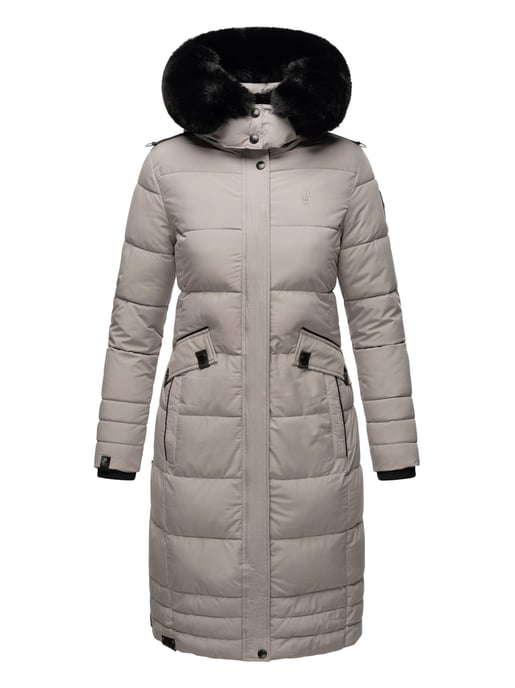 Navahoo Damen Winterjacke Fahmiyaa – Lang, Warm & Funktional mit Kapuze - Image 2