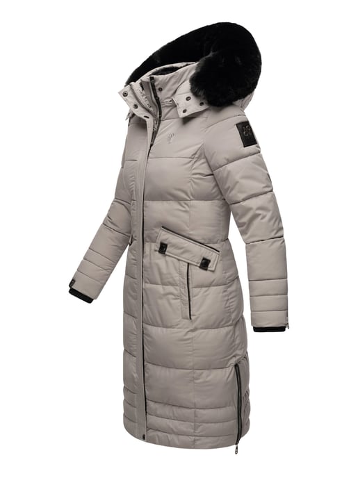 Navahoo Damen Winterjacke Fahmiyaa – Lang, Warm & Funktional mit Kapuze - Image 3
